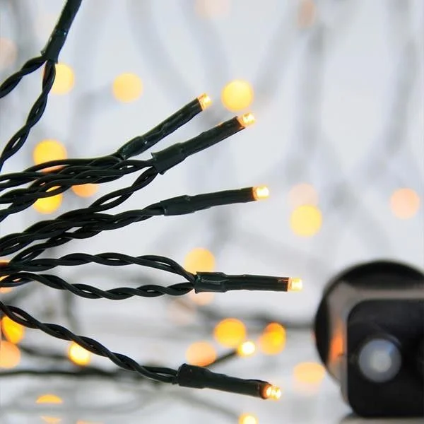 Φωτογραφία προϊόντος: ΣΕΙΡΑ, 300 LED 3mm, 31V, 8 ΠΡΟΓΡΑΜΜΑΤΑ, ΜΕΤΑΣΧΗΜΑΤΙΣΤΗ ΜΕ ΜΝΗΜΗ , ΠΡΟΕΚΤΑΣΗ ΠΑΡΟΧΗΣ 300cm, ΠΡΑΣΙΝΟ ΚΑΛΩΔΙΟ,ΛΕΥΚΟ LED,ΑΝΑ 5cm,ΙΡ44
