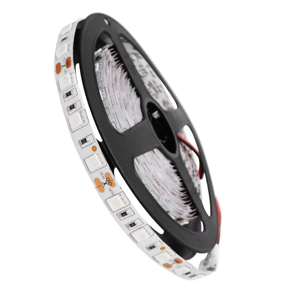 Φωτογραφία προϊόντος: SMD5050 Strips,12V DC 5m roll 60 ledspm 14.4Wpm 3000-3500K IP20