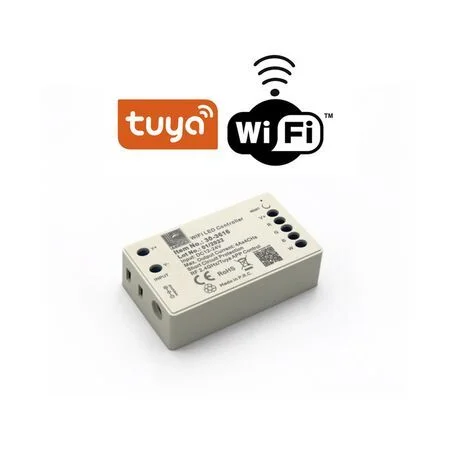 Φωτογραφία προϊόντος: ΜΗΧ/ΜΟΣ CONTROLLER TUYA SMART WiFi RGB/RGB+W 12/24VDC 16A