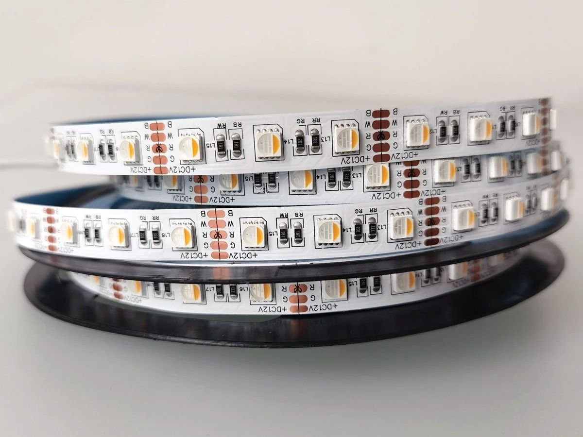 Φωτογραφία προϊόντος: Ταινία Led SMD 5050, 24V, 13W, 818lm, RGB+W, 5m/roll, CRI>80, IP20