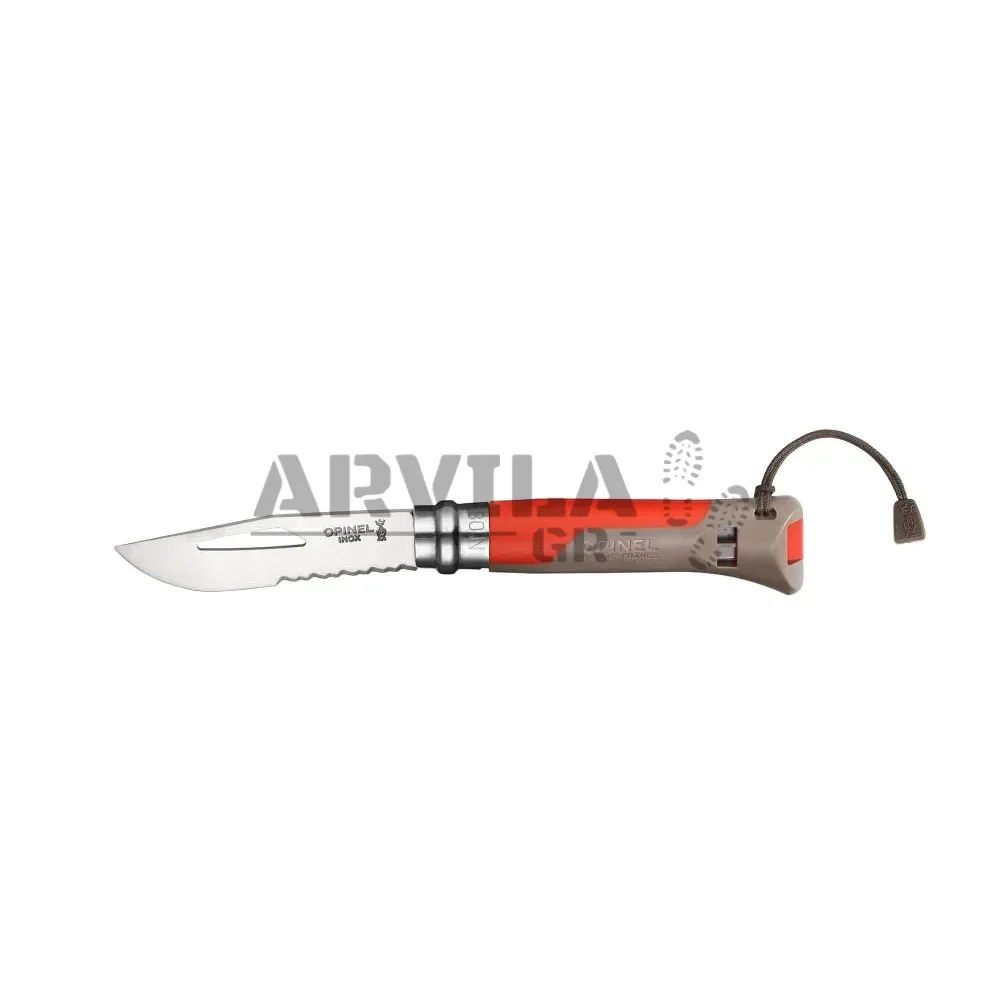 Φωτογραφία προϊόντος: OPINEL | ΣΟΥΓΙΑΣ INOX OUTDOOR Νο.8 ΚΟΚΚΙΝΟ
