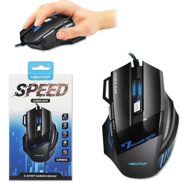 Φωτογραφία προϊόντος: OEM Newtop GMW05 Gaming Ποντίκι 2400DPI Μαύρο