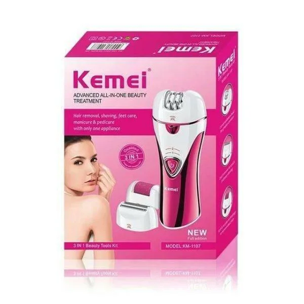 Φωτογραφία προϊόντος: OEM Kemei Αποτριχωτική Μηχανή Epilator για Σώμα KM-1107