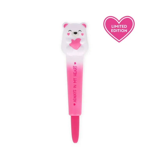 Φωτογραφία προϊόντος: SQUISHY ΣΤΥΛΟ GEL LEGAMI SQUISHY GEL PEN 1.0mm - SQUEEZIES - WHITE BEAR