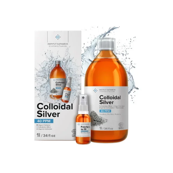 Φωτογραφία προϊόντος: Colloidal Silver 40ppm x 1000ml - Institut Katharos