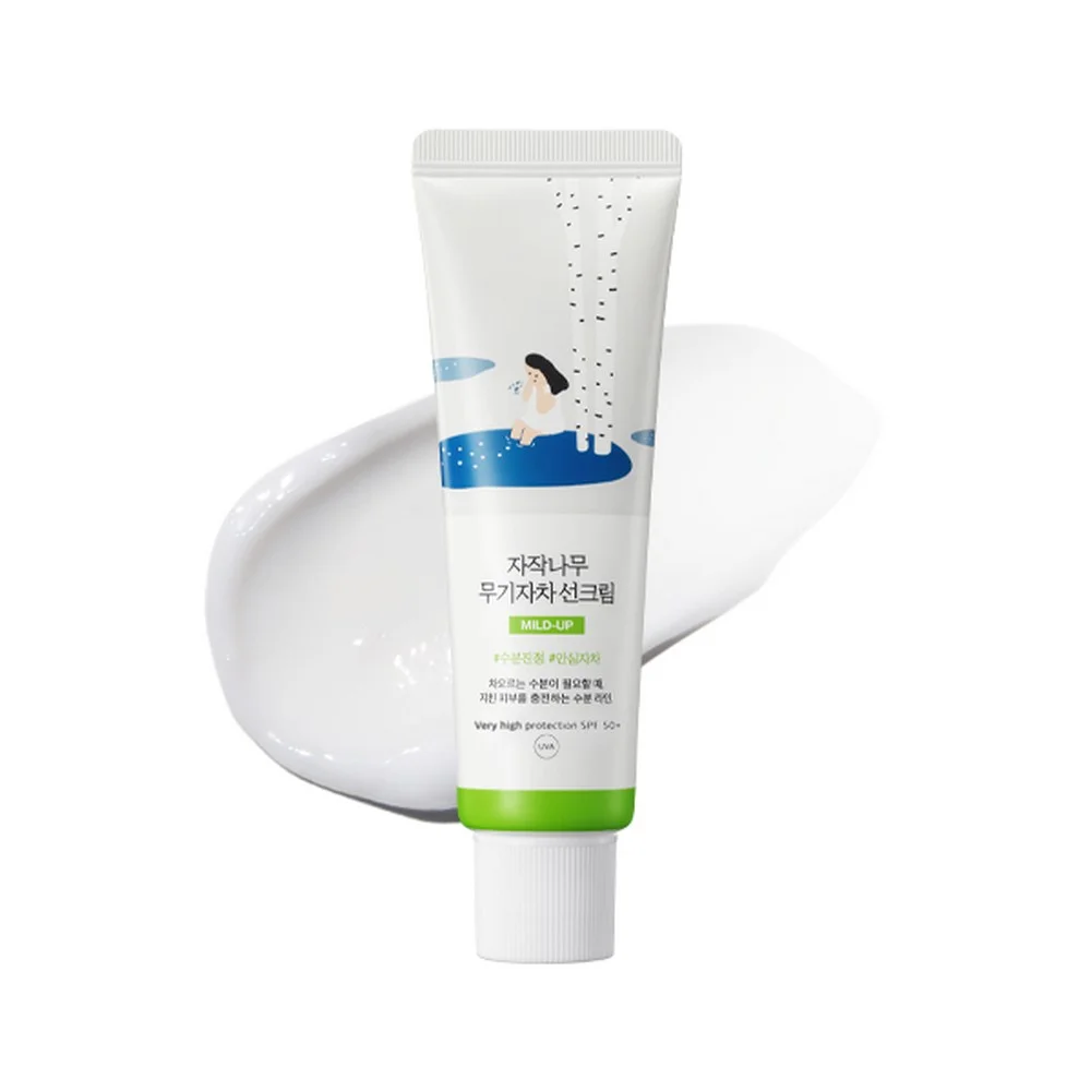 Φωτογραφία προϊόντος: ROUND LAB - Moisture Mild-up Sunscreen Spf50+++ 50ml