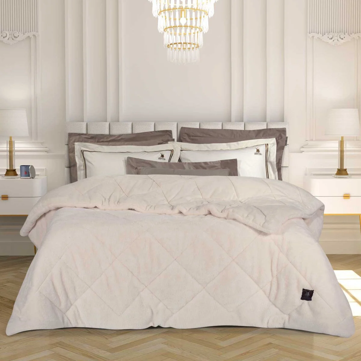Φωτογραφία προϊόντος: ΚΟΥΒΕΡΤΑ-ΠΑΠΛΩΜΑ ΥΠΕΡΔΙΠΛΟ ΓΟΥΝΙΝΟ 220X240 GREENWICH POLO CLUB 3444
