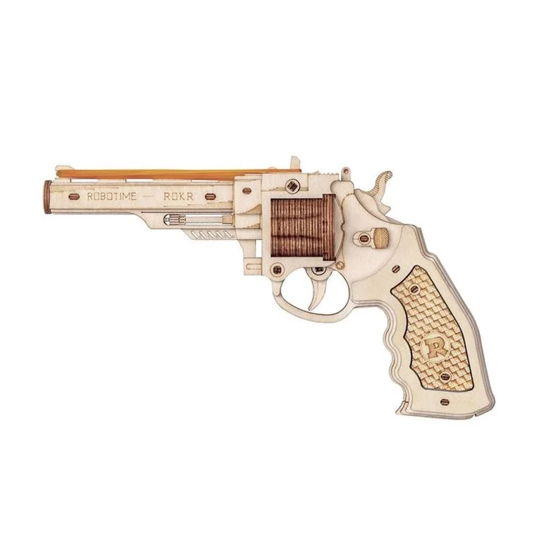 Φωτογραφία προϊόντος: ROKR Corsac M60 Gun Toy 3D Wooden Puzzle LQ401