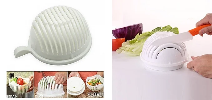 Φωτογραφία προϊόντος: OEM Κόφτης Σαλάτας - Salad Cutter Bowl