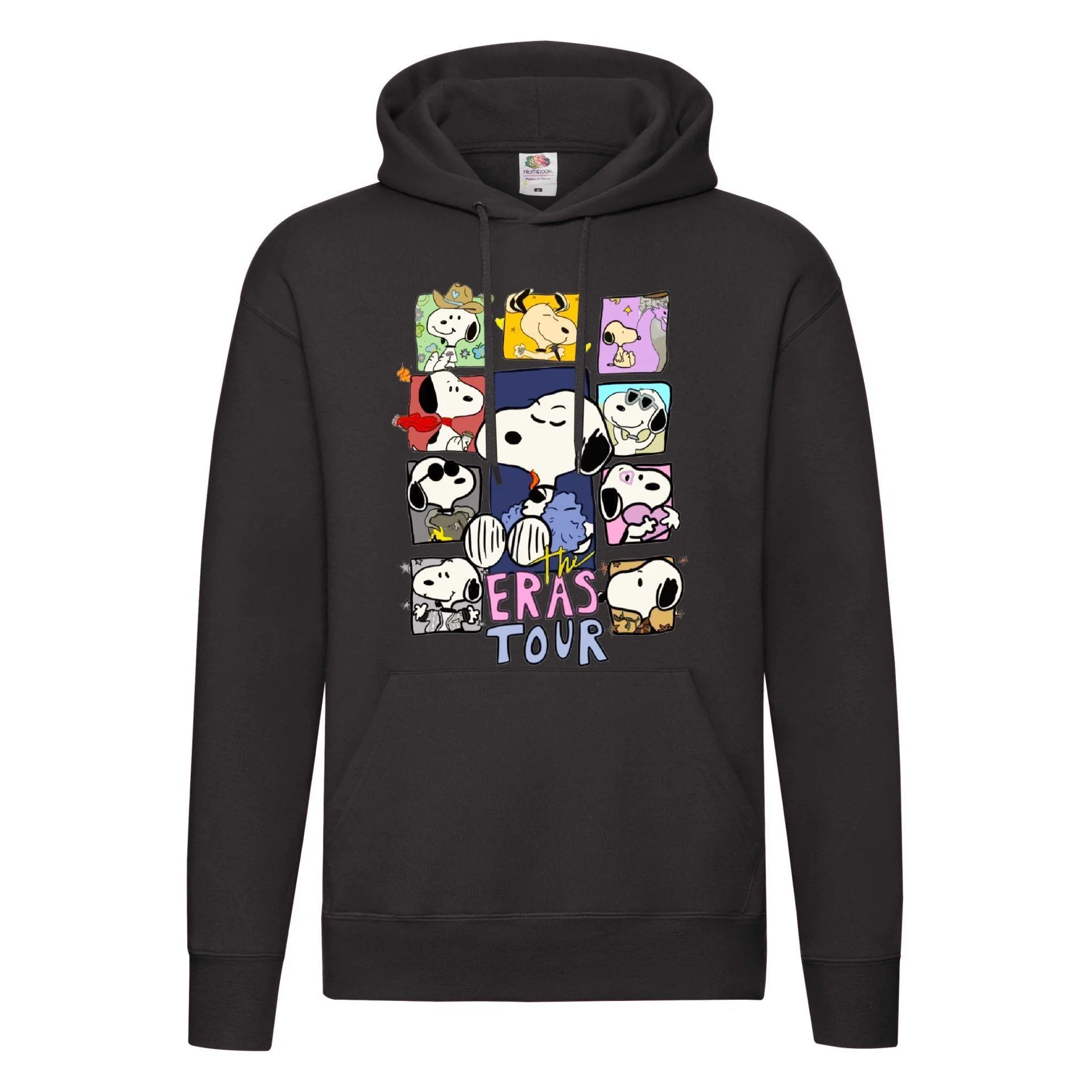 Φωτογραφία προϊόντος: Φούτερ με κουκούλα Snoopy The eras tour no4 Original Fruit of the loom 70% βαμβάκι