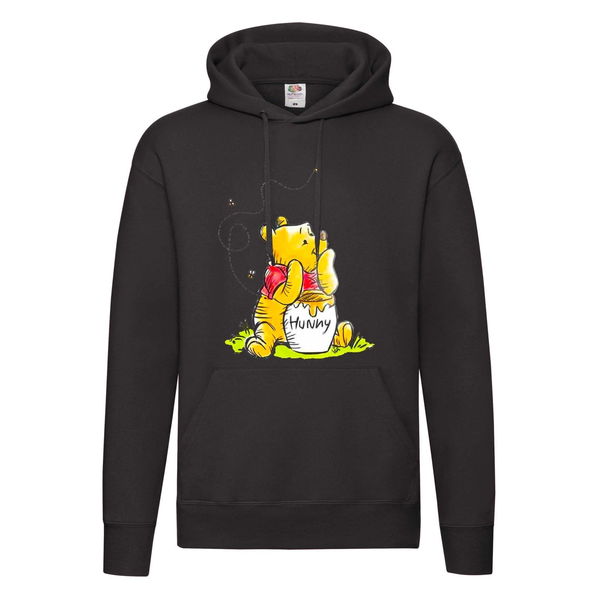 Φωτογραφία προϊόντος: Φούτερ με κουκούλα Winnie the Pooh no2 Original Fruit of the loom 70% βαμβάκι