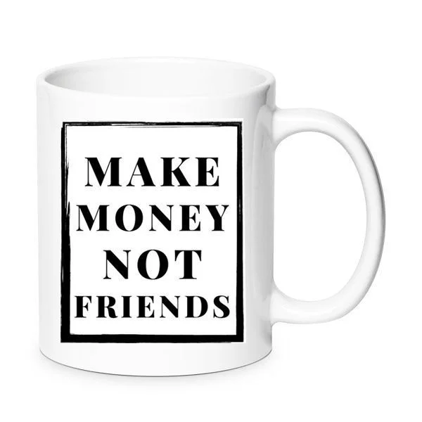Φωτογραφία προϊόντος: Narcos Mexico Pablo Escobar mug Make Money not friends Κούπα No9 330ml Κεραμική