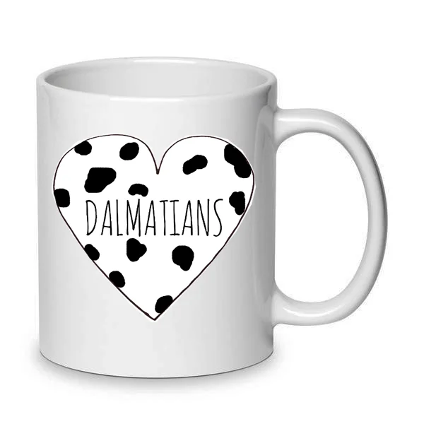 Φωτογραφία προϊόντος: Dalmatians mug 101 Δαλματίας σκυλιά κούπα no4 κεραμική 330ml