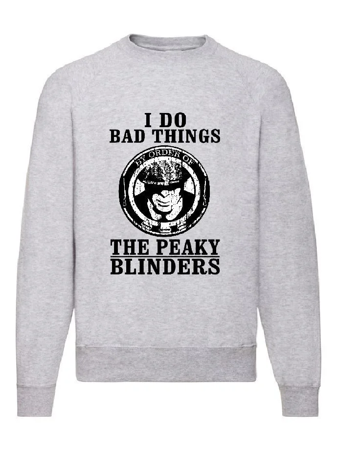Φωτογραφία προϊόντος: Φούτερ Sweatshirt Peaky Blinders i do bad things no21 Original Fruit of the loom 80% βαμβάκι
