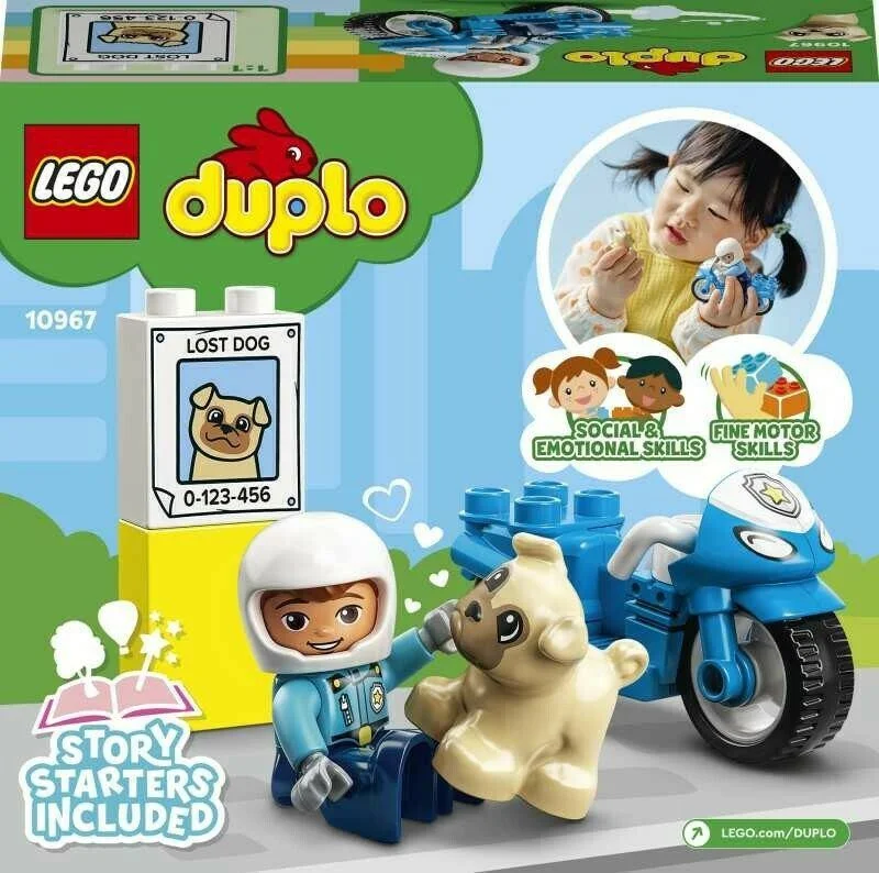 Φωτογραφία προϊόντος: Lego Duplo Police Motorcycle για 2+ Ετών
