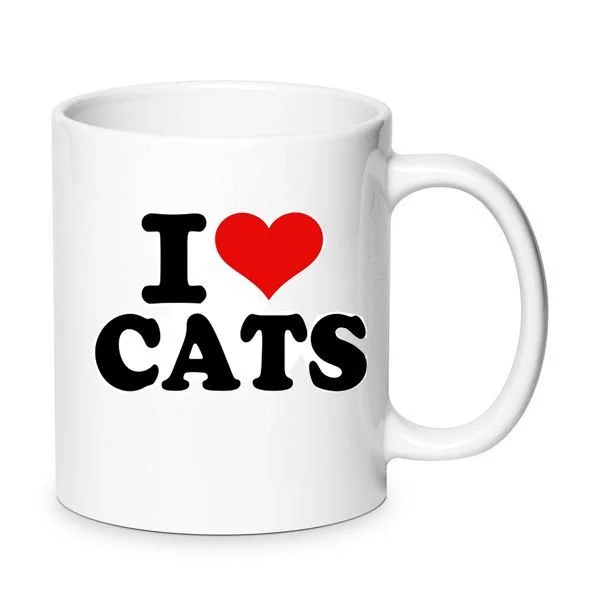 Φωτογραφία προϊόντος: Cat mug κούπα για γάτα γάτες no7 κεραμική 330ml cats