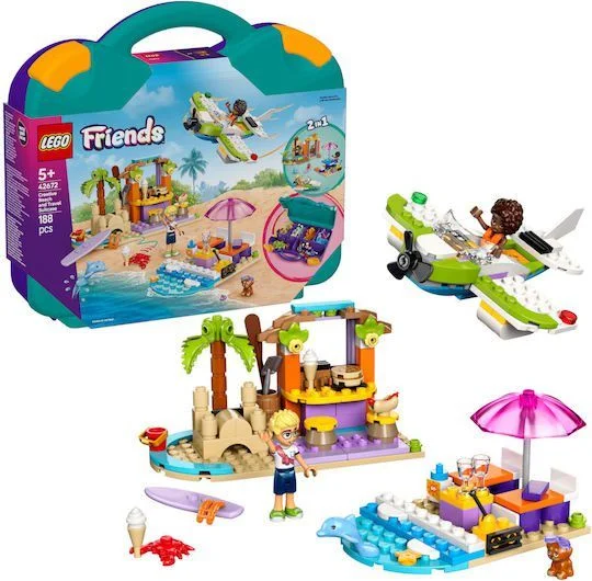 Φωτογραφία προϊόντος: Lego Friends Creative Beach and Travel Suitcase για 5+ Ετών 188τμχ