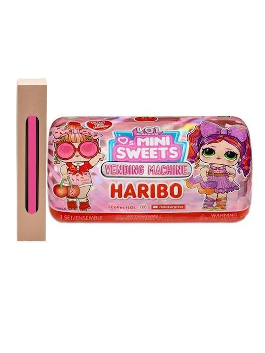 Φωτογραφία προϊόντος: LOL Mini Sweets Vending Machine Haribo Γλυκό Snack και δώρο λαμπάδα