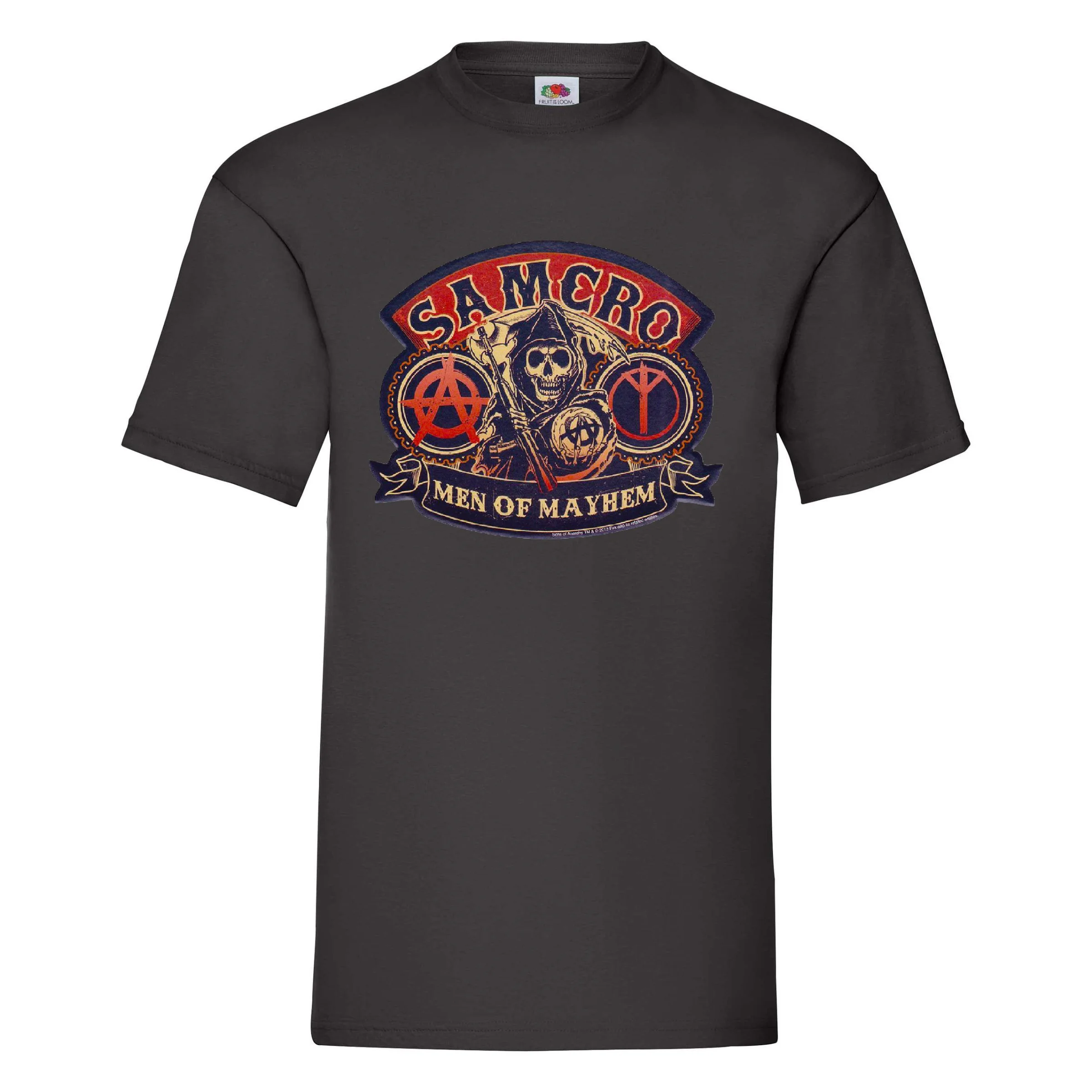 Φωτογραφία προϊόντος: Μπλούζα Tshirt Sons of Anarchy Samcro Men of Mayhem Original Fruit of the loom 100% βαμβάκι no1