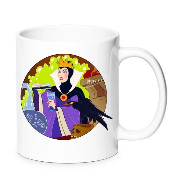 Φωτογραφία προϊόντος: Evil queen mug Η κακιά βασίλισσα κούπα No7 κεραμική 330ml