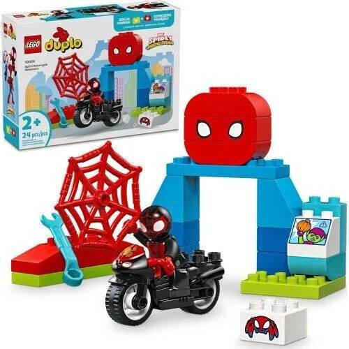 Φωτογραφία προϊόντος: Lego Marvel Spin’s Motorcycle Adventure για 2+ Ετών 24τμχ
