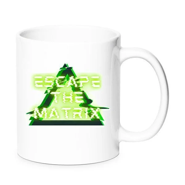 Φωτογραφία προϊόντος: The Matrix mug Μάτριξ κούπα no5 κεραμική 330ml