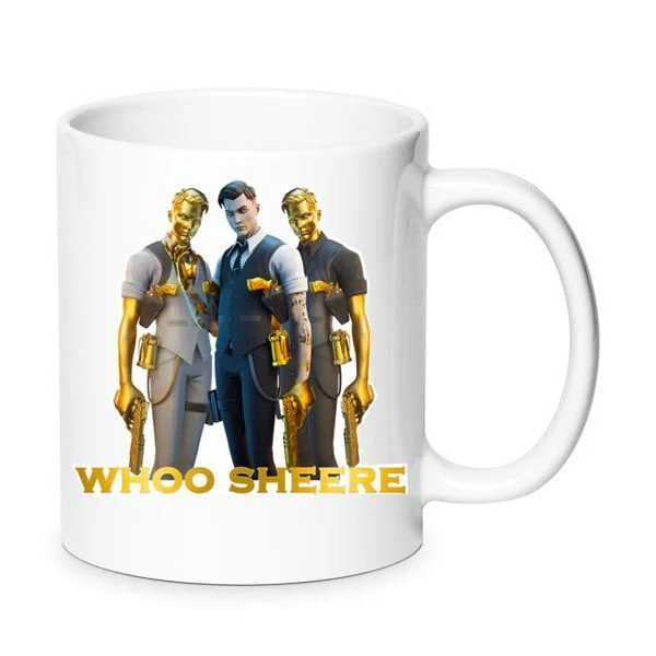 Φωτογραφία προϊόντος: Fortnite mug Midas Φορτναιτ κούπα no18 κεραμική 330ml