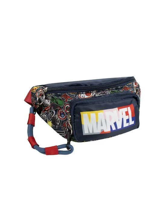 Φωτογραφία προϊόντος: Avengers Γνήσιο Παιδικό Τσαντάκι Μέσης Μαύρο 25cm