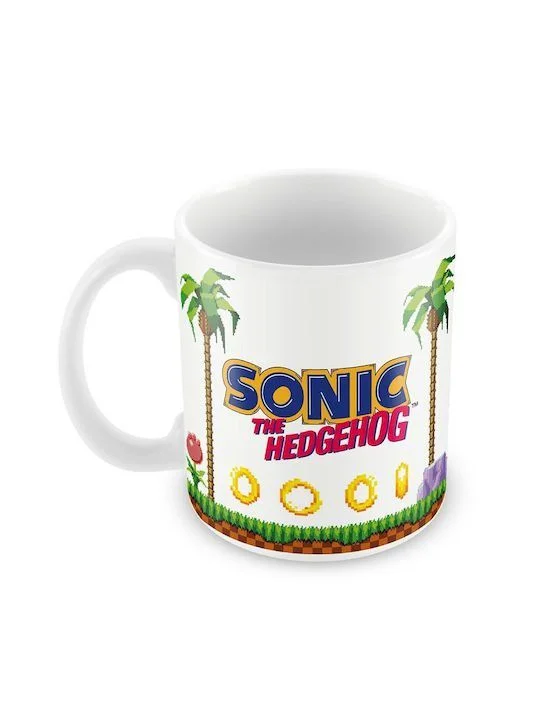 Φωτογραφία προϊόντος: Sonic Retro Κούπα Κεραμική Λευκή 350ml