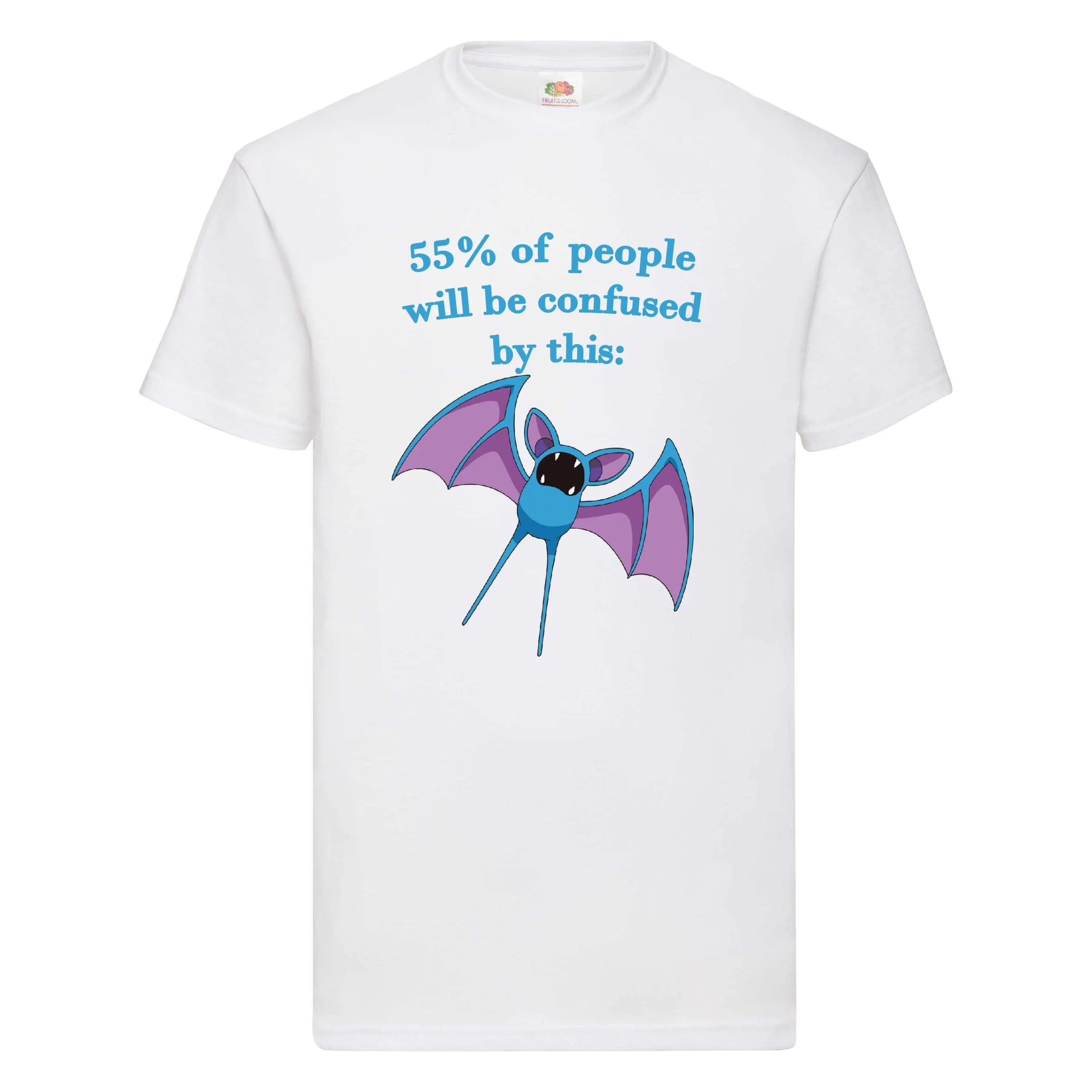 Φωτογραφία προϊόντος: Μπλούζα Tshirt Pokemon Golbat Zubat Original Fruit of the loom 100% βαμβάκι no26