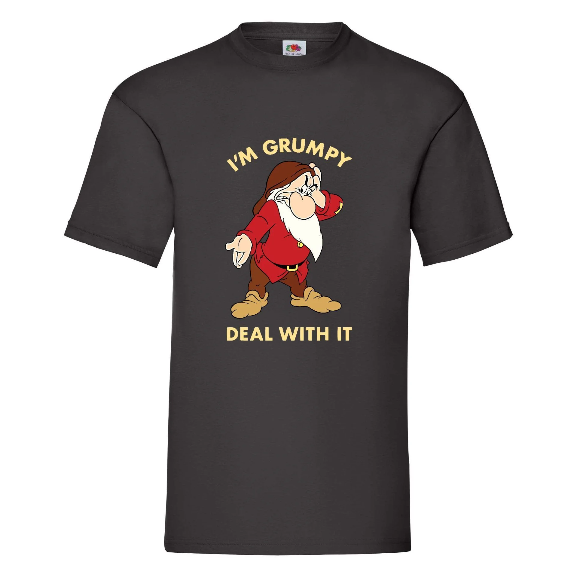 Φωτογραφία προϊόντος: Μπλούζα Tshirt I am grumpy deal with it dwarf no1 Original Fruit of the loom 100% βαμβάκι