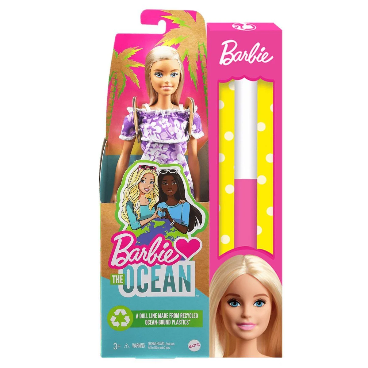 Φωτογραφία προϊόντος: Barbie Loves The Planet - Barbie Loves The Ocean Ξανθά Μαλλιά και δώρο λαμπάδα