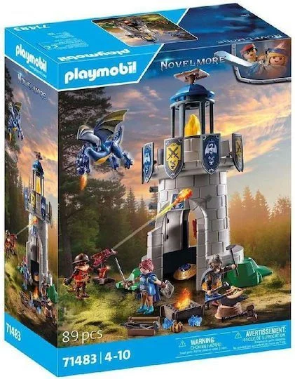 Φωτογραφία προϊόντος: Playmobil Novelmore Πύργος Ιπποτών Με Δράκο Και Σιδηρουργό για 4-10 ετών