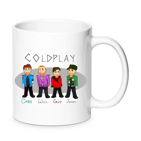 Φωτογραφία προϊόντος: Coldplay band mug κούπα no3 κεραμική 330ml