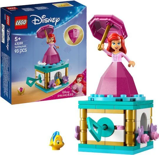 Φωτογραφία προϊόντος: Lego Disney Twirling Ariel για 5+ Ετών 93τμχ