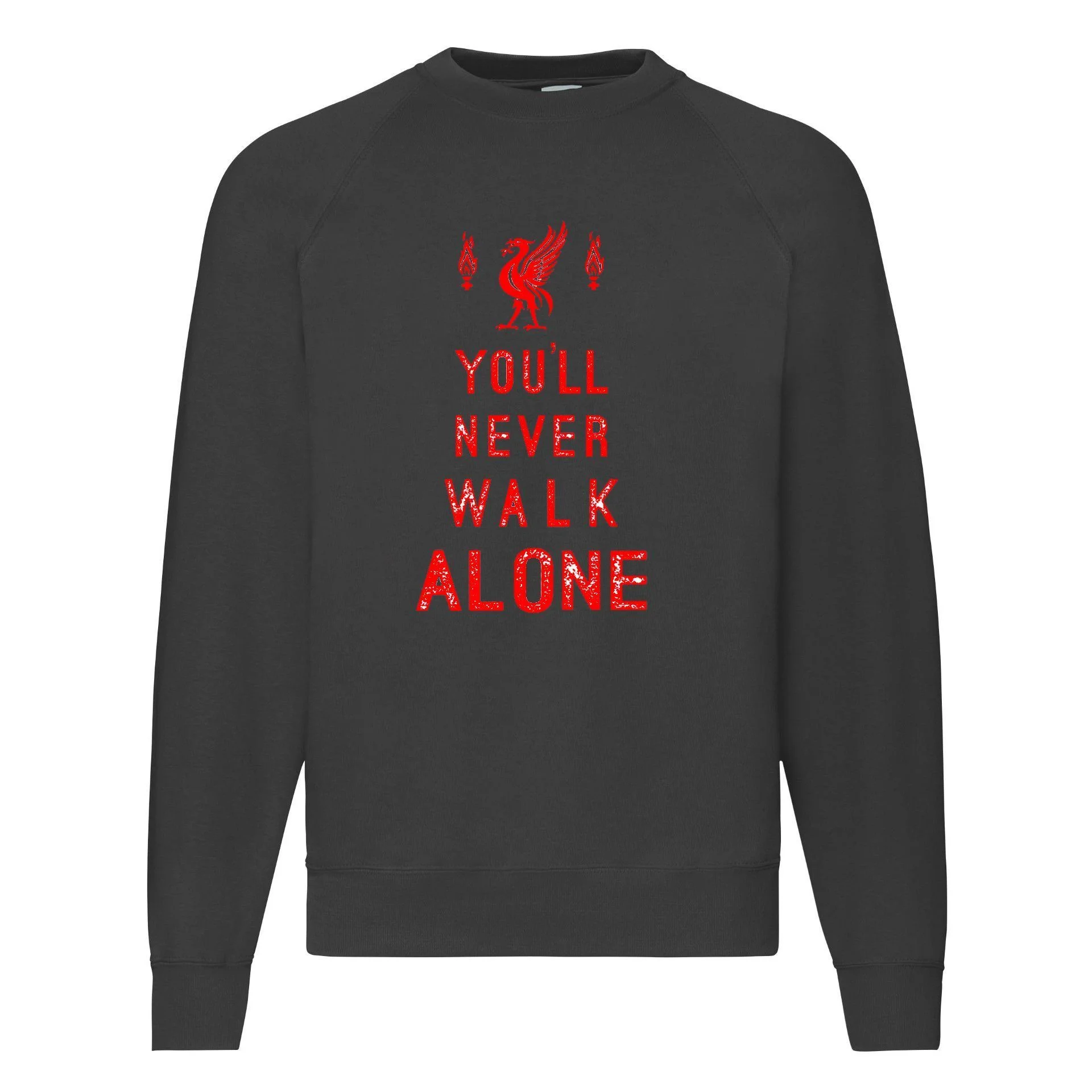 Φωτογραφία προϊόντος: Φούτερ Sweatshirt Liverpool You will never walk alone no20 Original Fruit of the loom 80% βαμβάκι