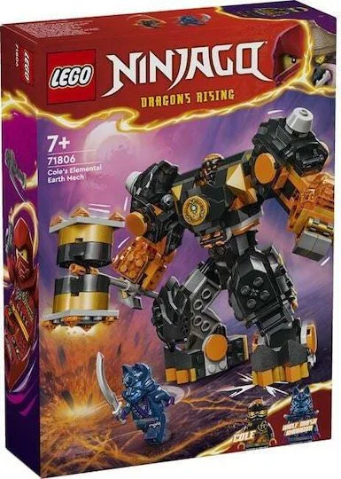 Φωτογραφία προϊόντος: Lego Ninjago Cole s Elemental Earth Mech για 7+ Ετών
