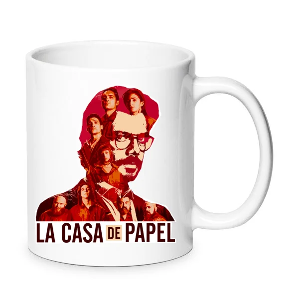 Φωτογραφία προϊόντος: Money heist La casa de papel mug κούπα no3 κεραμική 330ml