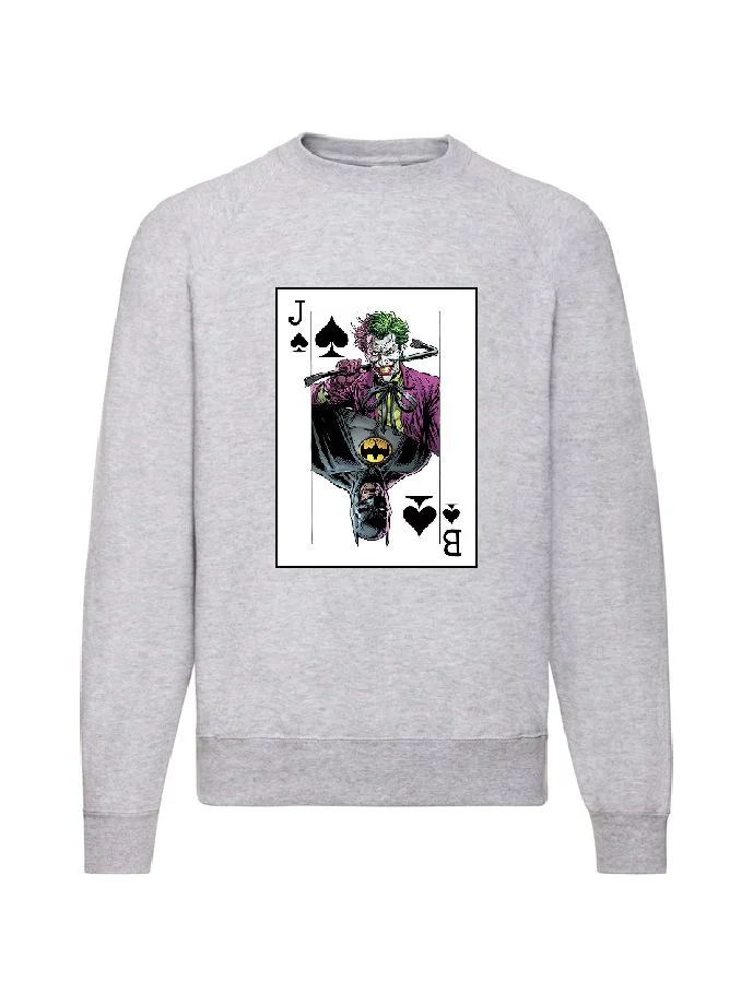 Φωτογραφία προϊόντος: Φούτερ Sweatshirt Sweater Batman Joker no1 Original Fruit of the loom 80% βαμβάκι