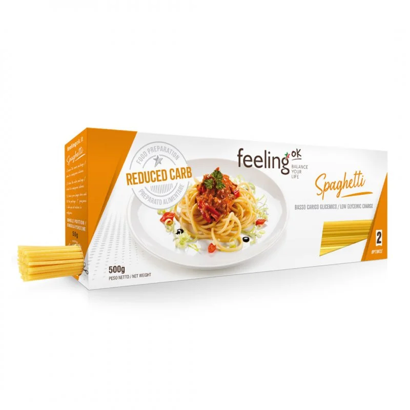 Φωτογραφία προϊόντος: Ζυμαρικά Spaghetti Optimize με φυτικές ίνες Low Carb FeelingOk 500g