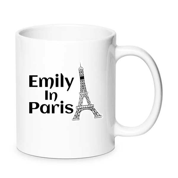Φωτογραφία προϊόντος: Emily in Paris mug Η Έμιλυ στο Παρίσι κούπα κεραμική 330ml no1