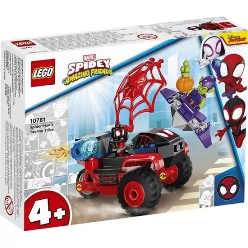 Φωτογραφία προϊόντος: Lego Super Heroes Σπάιντι Και Οι Φανταστικοί Φίλοι Του Μάιλς Μοράλες: Σούπερ Τρίκυκλο Του Σπάιντι (10781)