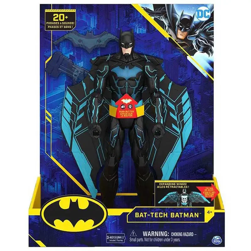 Φωτογραφία προϊόντος: Spin Master DC Batman: Bat-Tech Batman with Expanding Wings Action Figure 30εκ. (20131218)