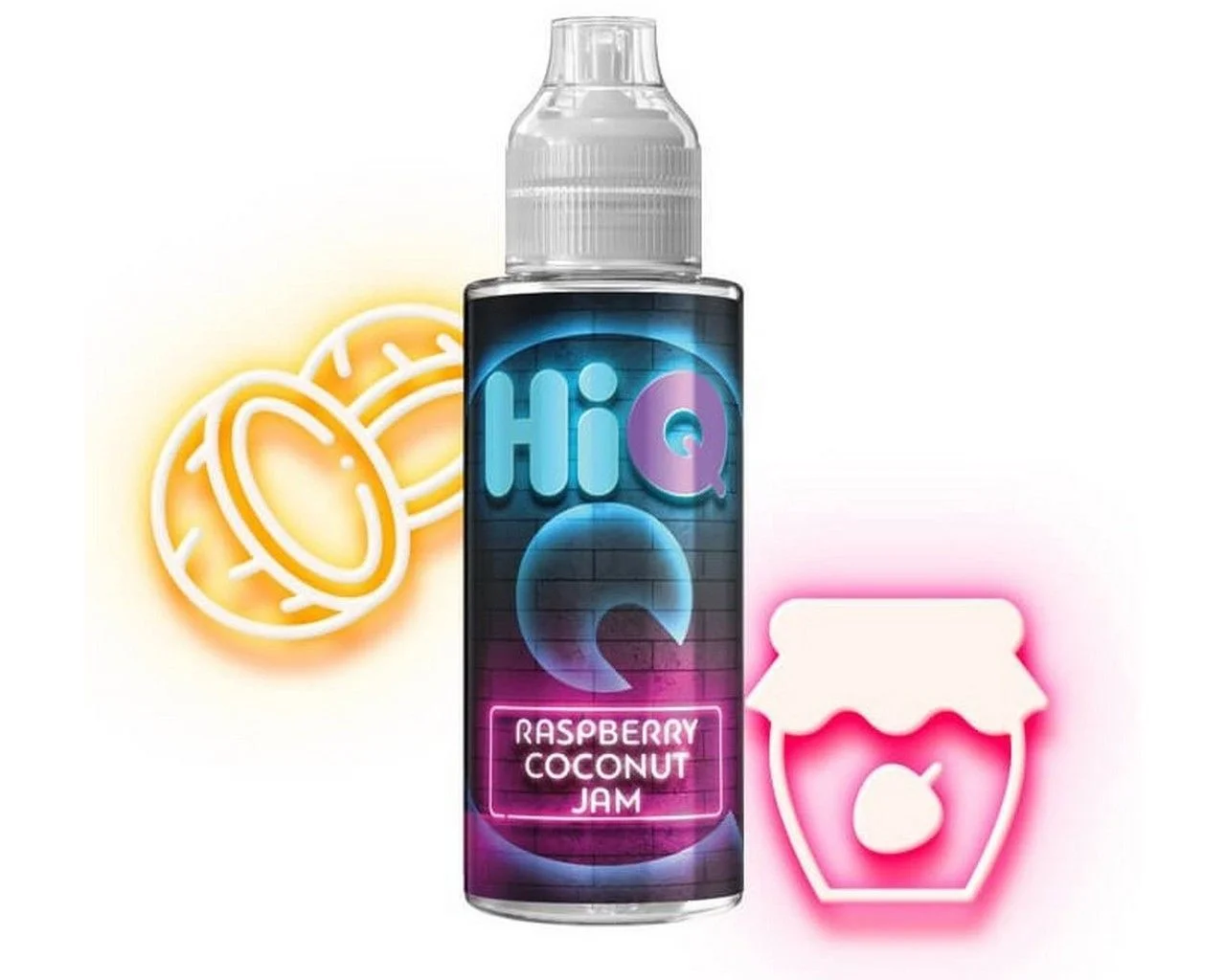Φωτογραφία προϊόντος: HiQ Flavor Shot Raspberry Coconut Jam 20ml/120ml
