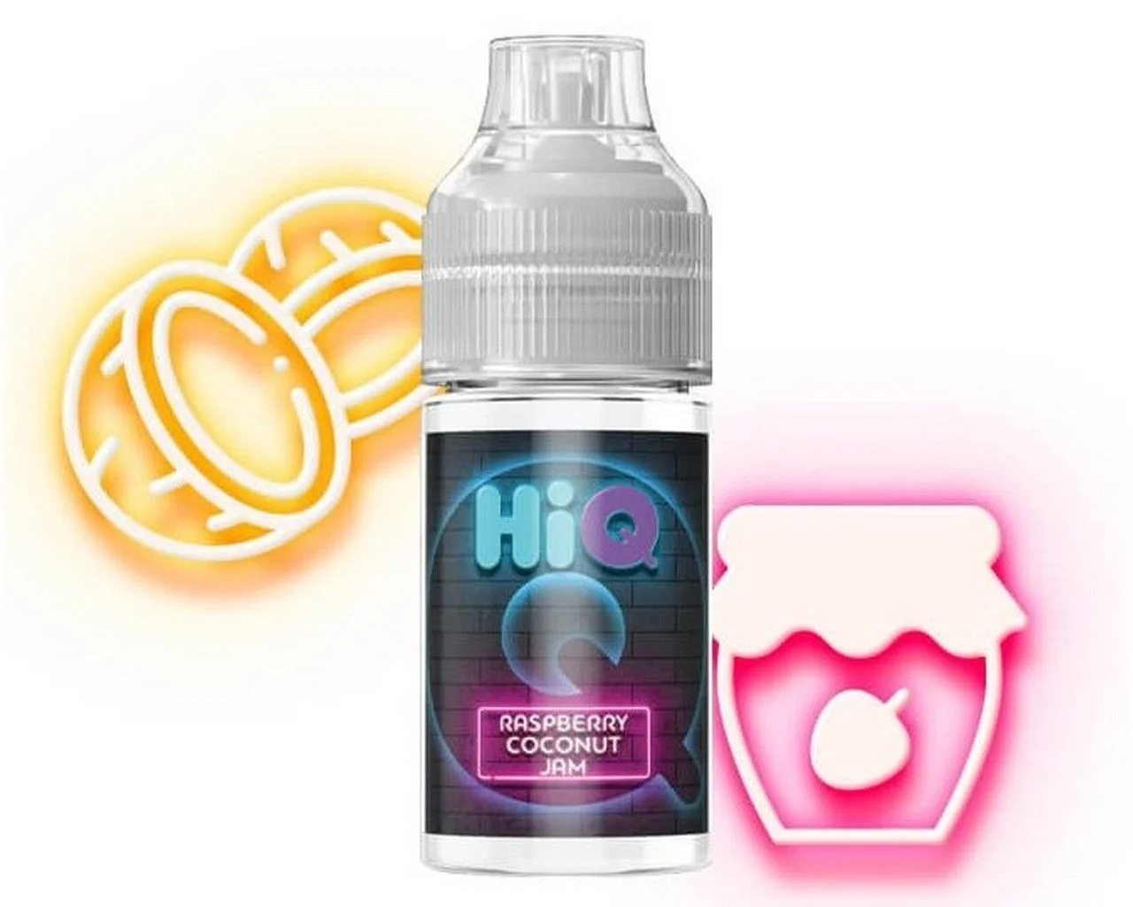 Φωτογραφία προϊόντος: HiQ Flavor Shot Raspberry Coconut Jam 6ml/30ml