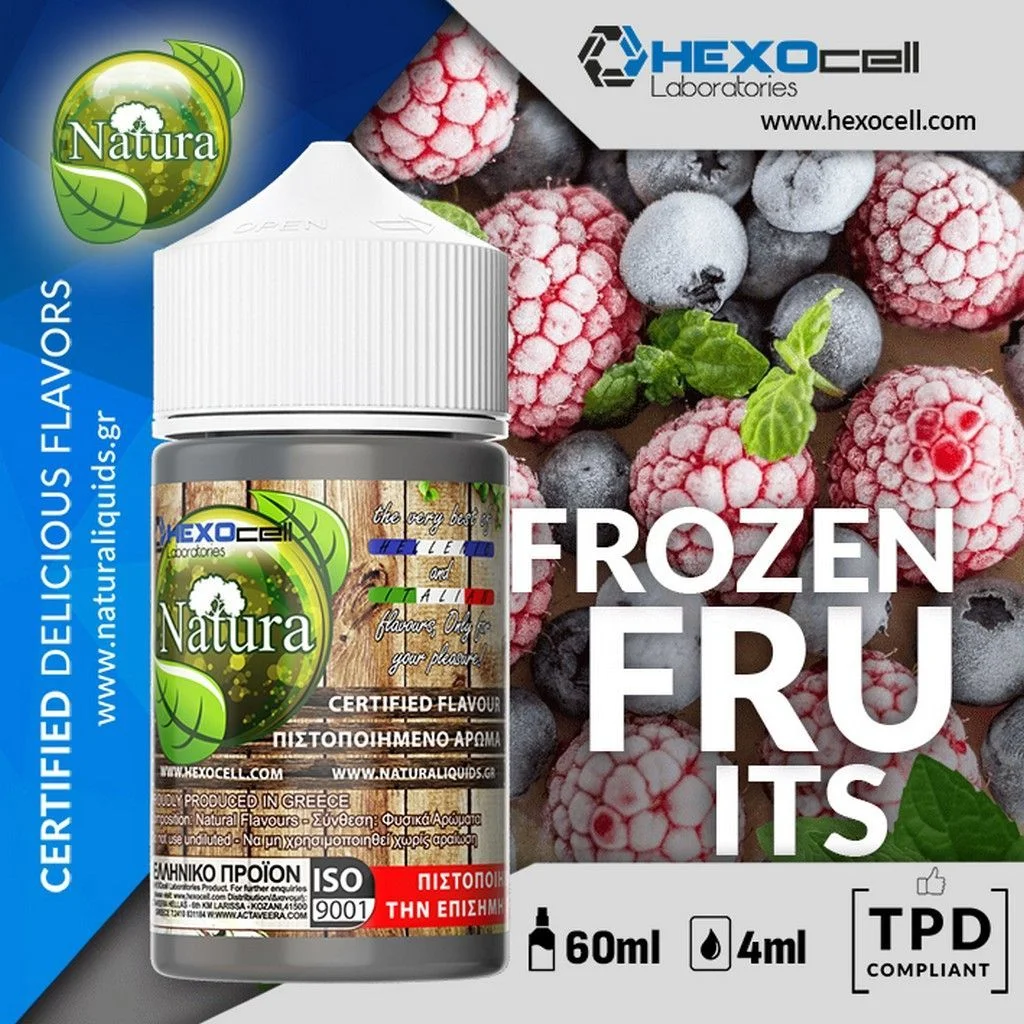 Φωτογραφία προϊόντος: Natura Hypermix Ultra Flavorshot Frozen Fruits 4ml/60ml