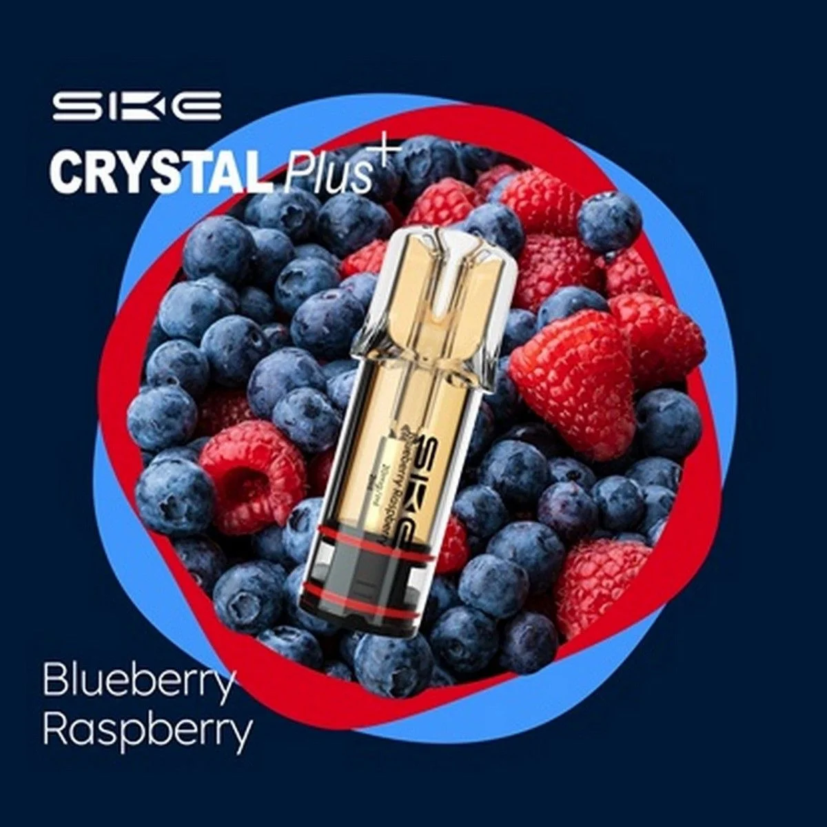 Φωτογραφία προϊόντος: SKE Crystal Plus Pod Blueberry Raspberries 2ml | 20mg