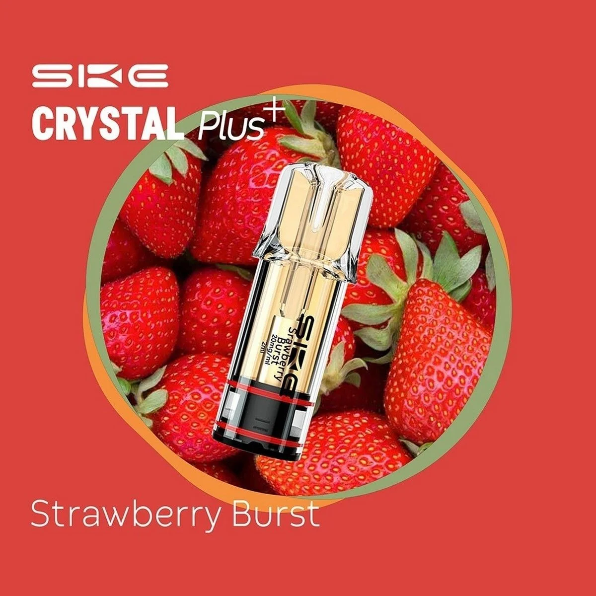 Φωτογραφία προϊόντος: SKE Crystal Plus Pod Strawberry Burst 2ml | 20mg