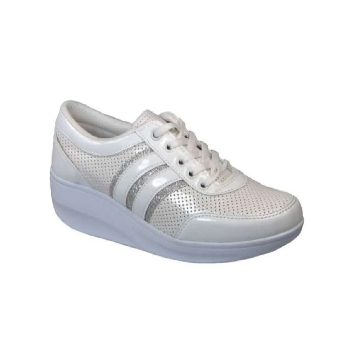 Φωτογραφία προϊόντος: All Force - Tsimpolis Shoes Tsimpolis Shoes 116 Casual Γυναικείο Από Τεχνοδέρμα Λευκό 21260