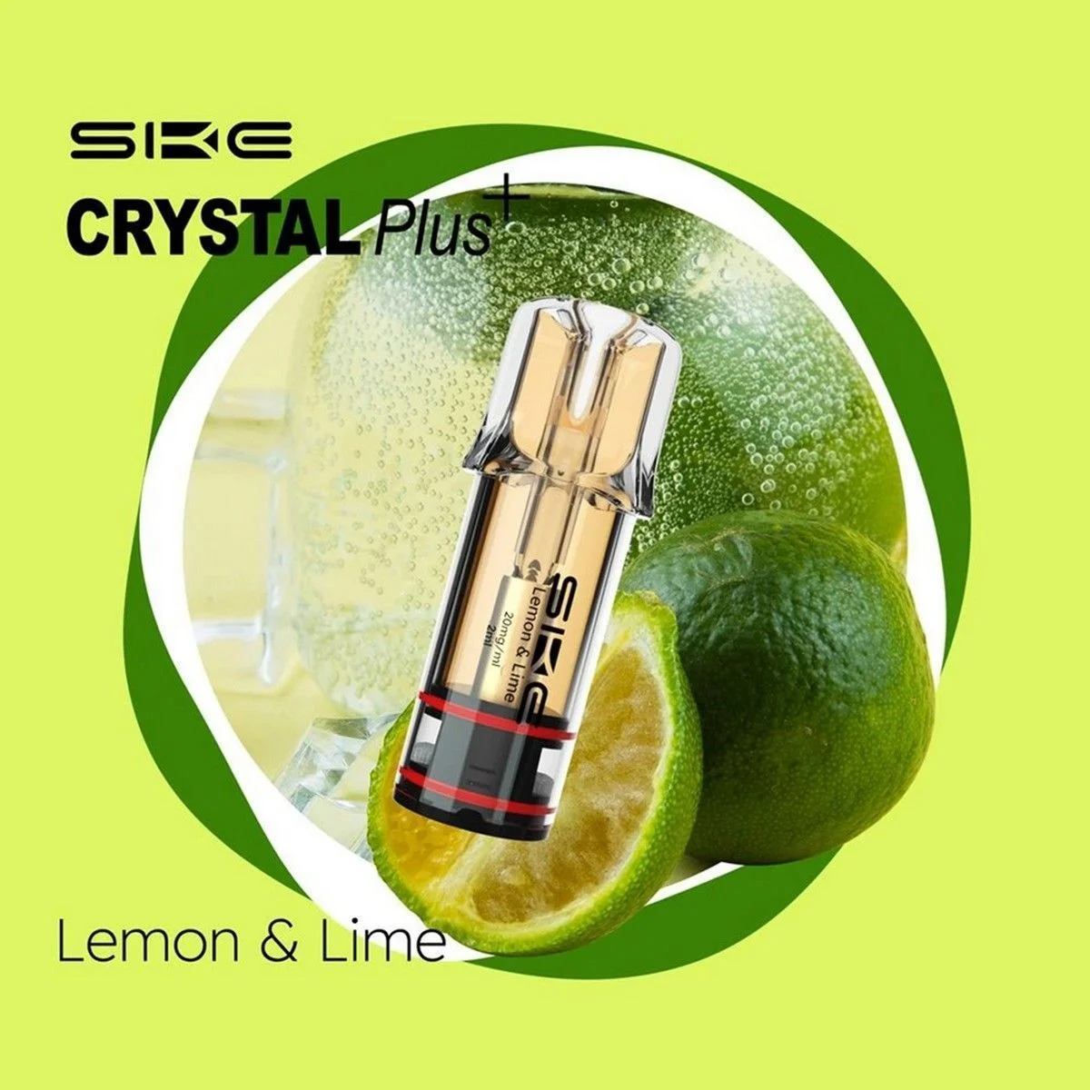Φωτογραφία προϊόντος: SKE Crystal Plus Pod Lemon Lime 2ml | 20mg